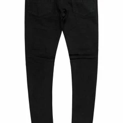 MENS JEANS Denim PANY PATCHWORK JEAN-BLACK