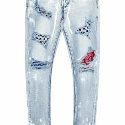 MENS JEANS PAYTEN PATCH JEAN-BLUE