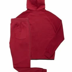 MENS TRACK SETS QADIR GRAPHIC TRACK SET-BURGUNDY