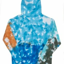 Best Sale 🔥 MENS HOODIES & SWEATSHIRTS Tops QUENT HOODIE-BLUE/ORANGE 🌟 5 MENS HOODIES & SWEATSHIRTS Tops QUENT HOODIE-BLUE/ORANGE