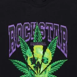 MENS TEES Tops RAEFUH GRAPHIC T-SHIRT-BLACK