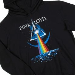 MENS TRACK SETS RAINBOW HOODIE TRACKSET-BLACK