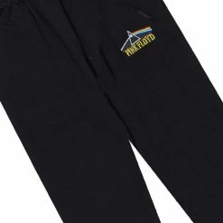 MENS TRACK SETS RAINBOW HOODIE TRACKSET-BLACK