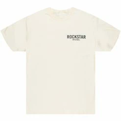 MENS TEES Tops RAKIM PRINTED T-SHIRT-BEIGE