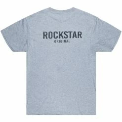 MENS TEES Tops RAKIM PRINTED T-SHIRT-GREY