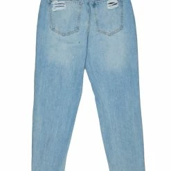 WOMENS JEANS RAYNE DISTRESSED BOYFRIEND JEAN-LIGHT WASH Best Seller