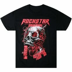 MENS TEES Tops RENO GRAPHIC T-SHIRT-BLACK/RED