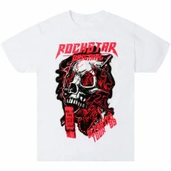 MENS TEES RENO GRAPHIC T-SHIRT-WHITE Tops