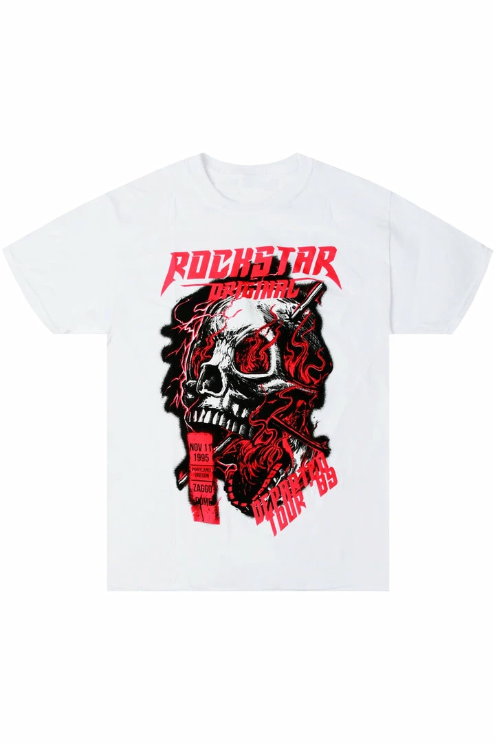 Flash Sale 🔥 MENS TEES RENO GRAPHIC T-SHIRT-WHITE Tops 🛒 1 MENS TEES RENO GRAPHIC T-SHIRT-WHITE Tops