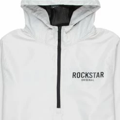 MENS JACKETS REUBEN WINDBREAKER-GREY Jackets & Outerwear