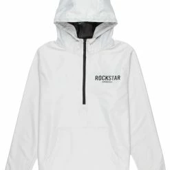 MENS JACKETS REUBEN WINDBREAKER-GREY Jackets & Outerwear