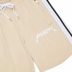 MENS SHORTS LEO GRAPHIC SHORT-BEIGE