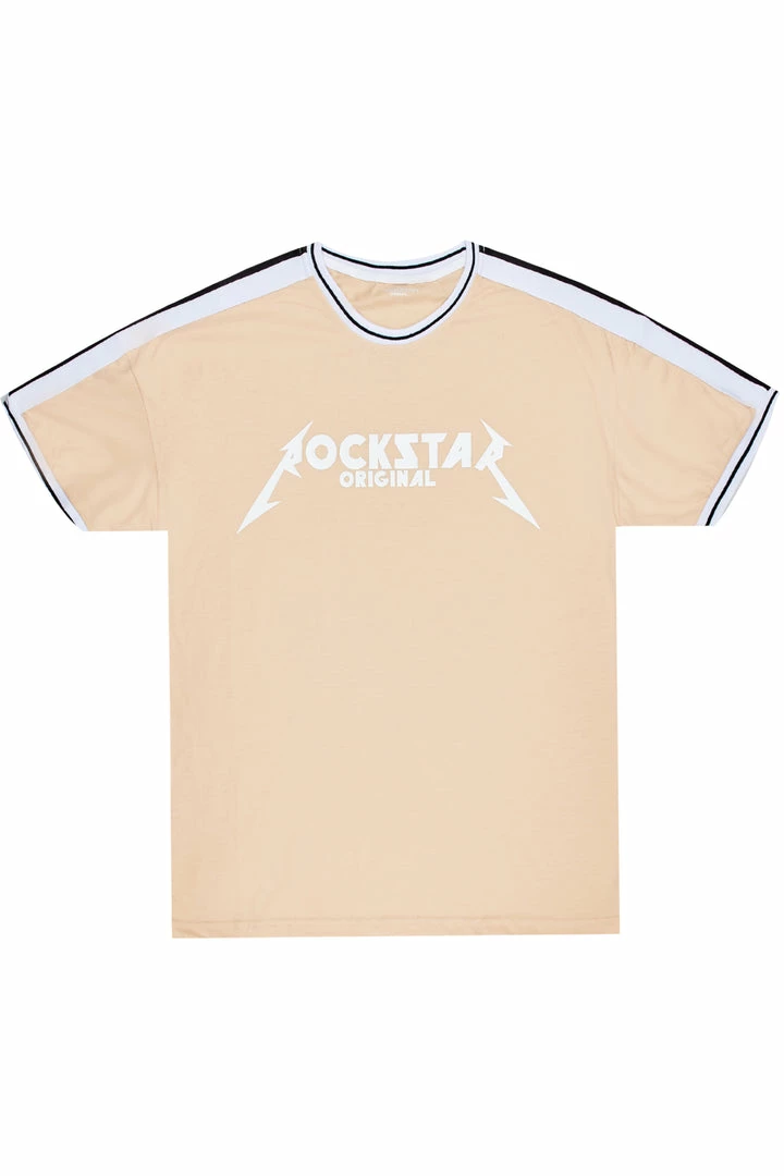 Promo ⭐ MENS TEES RICE GRAPHIC T-SHIRT-BEIGE Tops ⭐ 1 MENS TEES RICE GRAPHIC T-SHIRT-BEIGE Tops