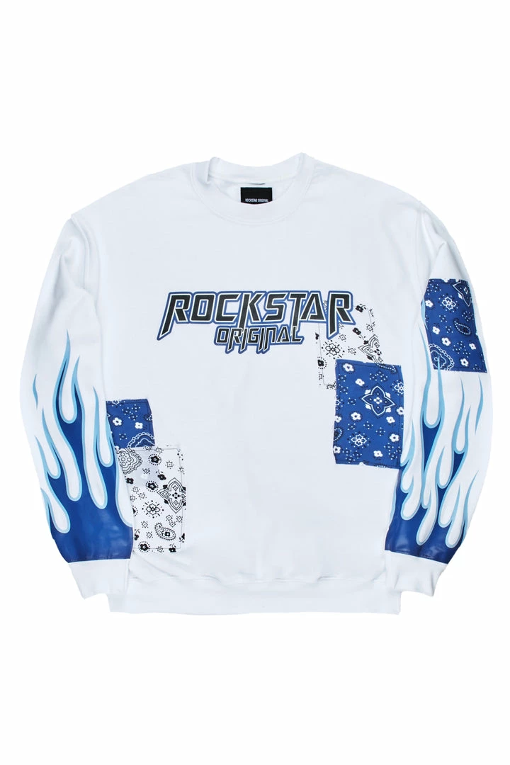 Top 10 🤩 MENS HOODIES & SWEATSHIRTS RONIN GRAPHIC CREWNECK -WHITE Tops 🤩 1 MENS HOODIES & SWEATSHIRTS RONIN GRAPHIC CREWNECK -WHITE Tops