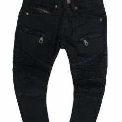 BOYS JEANS BOYS OSCAR SIGNATURE BIKER JEAN-BLACK