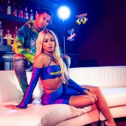 WOMENS ACTIVE SHORT SETS AMETHYST SHORT SET - ROYAL BLUE