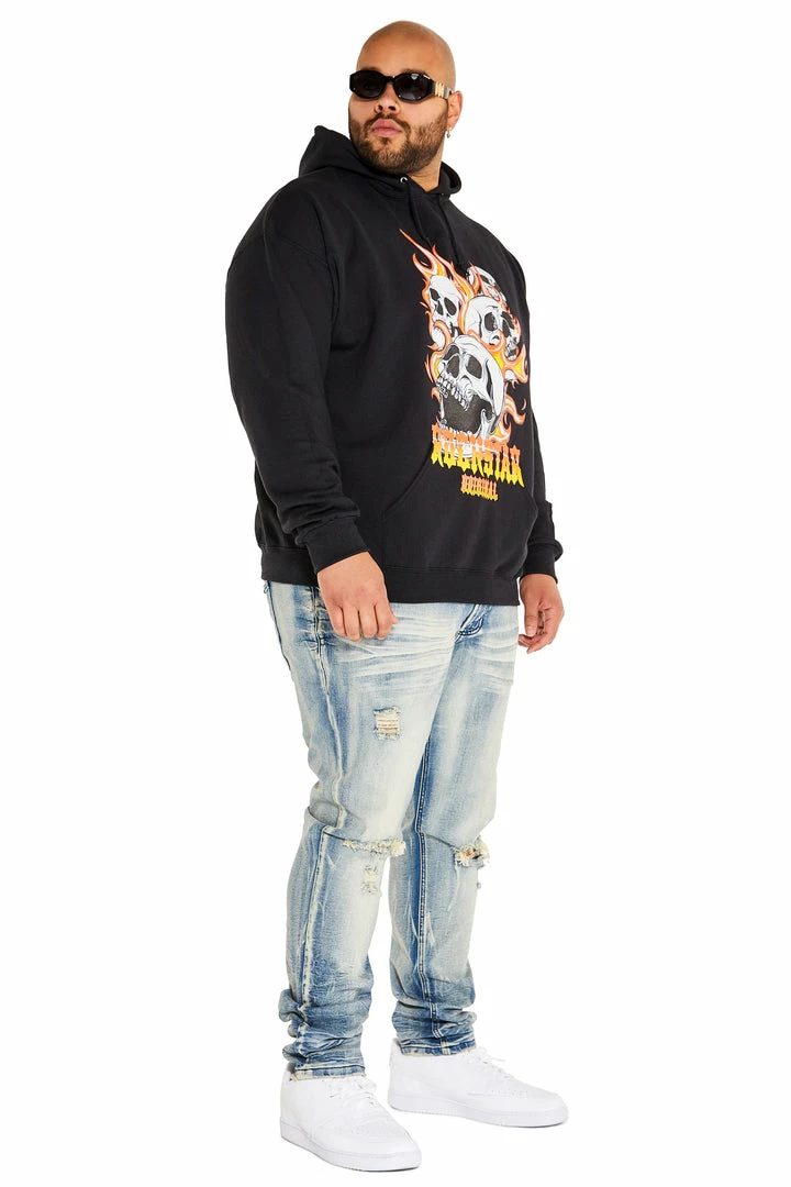 Best reviews of 🎁 MENS HOODIES & SWEATSHIRTS ANTHONY PRINTED HOODIE-BLACK Tops ✔️ 2 MENS HOODIES & SWEATSHIRTS ANTHONY PRINTED HOODIE-BLACK Tops