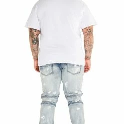 MENS TEES Tops OCTAVIO PRINTED T-SHIRT- WHITE