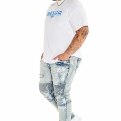 MENS TEES Tops OCTAVIO PRINTED T-SHIRT- WHITE