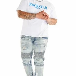 MENS TEES Tops OCTAVIO PRINTED T-SHIRT- WHITE