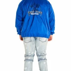 Discount ⭐ MENS JACKETS SYMBA NYLON JACKET-ROYAL BLUE 😀 8 MENS JACKETS SYMBA NYLON JACKET-ROYAL BLUE