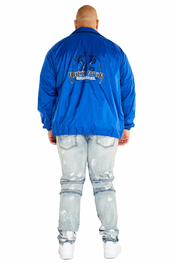 Discount ⭐ MENS JACKETS SYMBA NYLON JACKET-ROYAL BLUE 😀 3 MENS JACKETS SYMBA NYLON JACKET-ROYAL BLUE