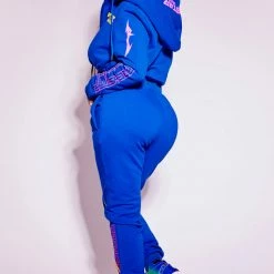 WOMENS TRACK SETS APRIL TRACKSET-ROYAL BLUE