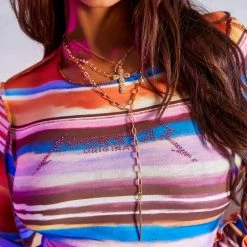 WOMENS DRESSES CASSANOVA MINI DRESS-MULTI Best Seller