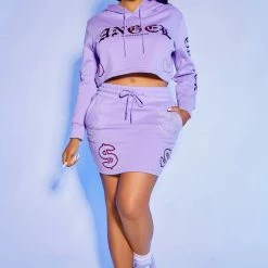 WOMENS DRESSES Best Seller ANGELINA SKIRT SET-LAVENDER