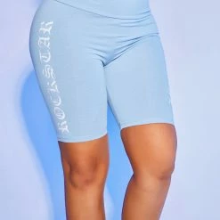WOMENS SHORTS MARGOT BIKE SHORT-BLUE Best Seller