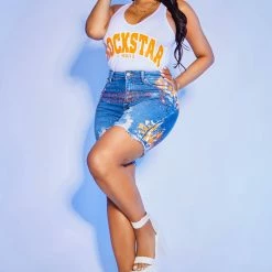 WOMENS SHORTS BRIN BERMUDA SHORT-MED.WASH Best Seller