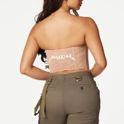 WOMENS TOPS Riyah Beige Tube Top Best Seller