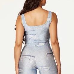 WOMENS ROMPERS & JUMPSUITS Logan Denim Blue Romper Best Seller
