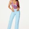 WOMENS JEANS Mira Light Blue Wide Leg Jean Best Seller