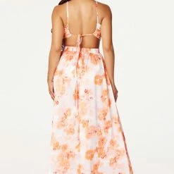 WOMENS DRESSES Best Seller Vanessa Peach Maxi Dress