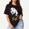 WOMENS TEES All Hail The Queen Black Oversized Tee Best Seller