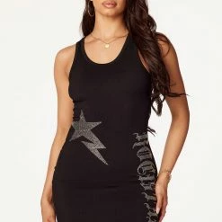 WOMENS DRESSES Mikaela Black Mini Dress