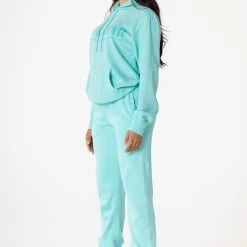 WOMENS TRACK SETS BASIC KARMA TRCKSET-AQUA