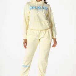 WOMENS TRACK SETS BASIC QUINN TRACKSET-YELLOW