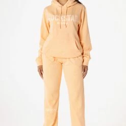 WOMENS TRACK SETS BASIC QUINN TRACKSET-PEACH