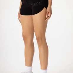 WOMENS SHORT SETS BASIC GEMMA SHORT SET-BLACK