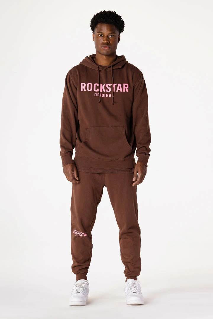 Buy ⌛ MENS TRACK SETS CASEY HOODIE FLEECE SET-BROWN 😍 1 MENS TRACK SETS CASEY HOODIE FLEECE SET-BROWN