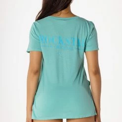 Best deal โค๏ธ WOMENS TEES Best Seller BASIC MARLEY TEE-AQUA ๐ 5 WOMENS TEES Best Seller BASIC MARLEY TEE-AQUA