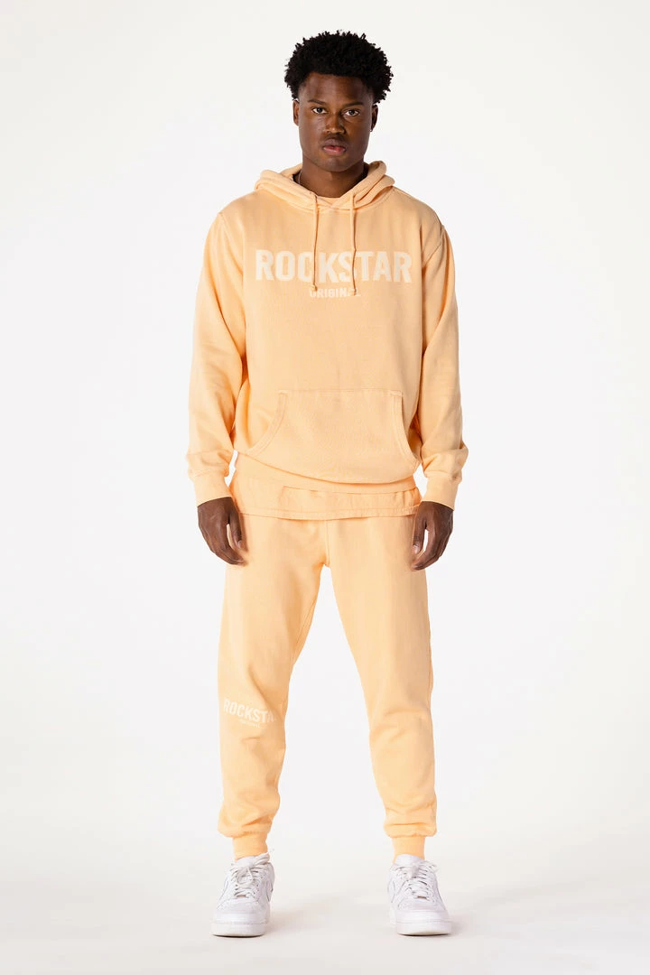 Best deal 🛒 MENS TRACK SETS CASEY HOODIE FLEECE SET-PEACH 🎉 1 MENS TRACK SETS CASEY HOODIE FLEECE SET-PEACH