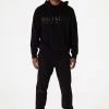 MENS TRACK SETS DIMITRI HOODIE TRACKSET-BLACK