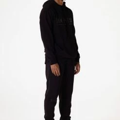 MENS TRACK SETS DIMITRI HOODIE TRACKSET-BLACK
