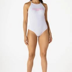 WOMENS TOPS Best Seller BASIC KENZIE BODYSUIT-WHITE