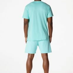 MENS SHORT SETS DIMITRI T-SHIRT/SHORT SET-AQUA
