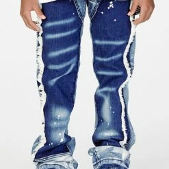 BOYS JEANS BOYS SANTAL FLARE JEAN-BLUE New Arrivals
