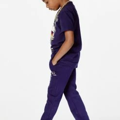 BOYS TRACK SETS BOYS CHASE T-SHIRT STACKED FLARE TRACKSET-NAVY New Arrivals